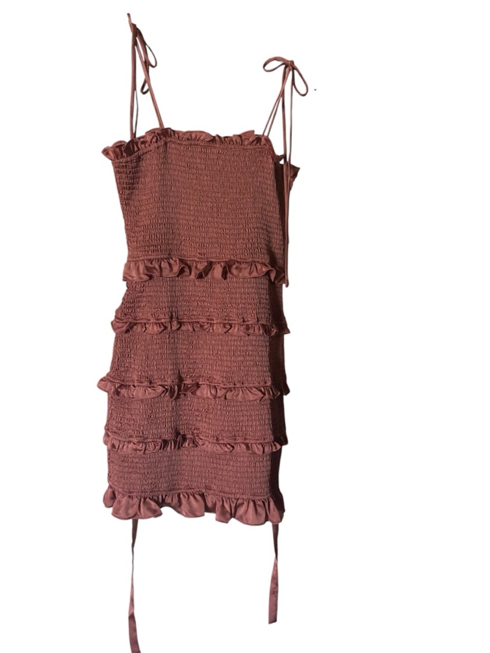 Storia Smocked Tiered Dress size L